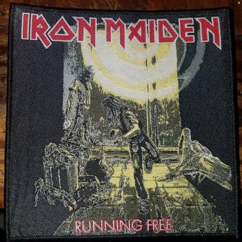 Iron Maiden- Running Free RARE PATCH