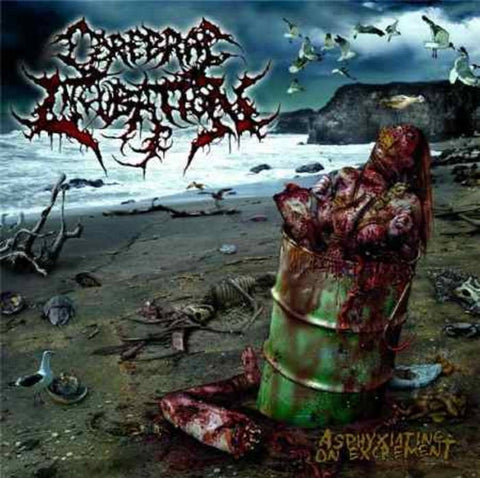 Cerebral Incubation- Asphyxiating On Excrement CD on Soulflesh Collector