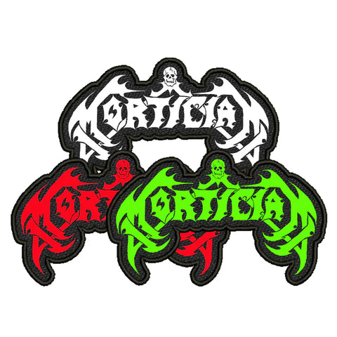 Mortician- Logo Patch RED