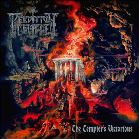 Perdition Temple- The Tempter's Victorious DOUBLE DIGI-CD on Hells Headbangers