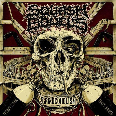 Squash Bowels- Grindcoholism CD on Self Made God Rec.