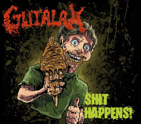 Gutalax- Sh*t Happens CD on Rotten Roll Rex