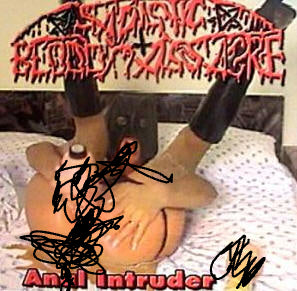 Sadistic Blood Massacre- An*l Intruder CD on Splatter Zombie Rec.