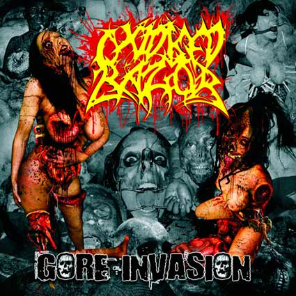Oxidised Razor- Gore Invasion CD on Coyote Rec.