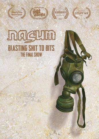 Nasum- Blasting Shit To Bits, The Final Show DVD on Self Made God Rec.