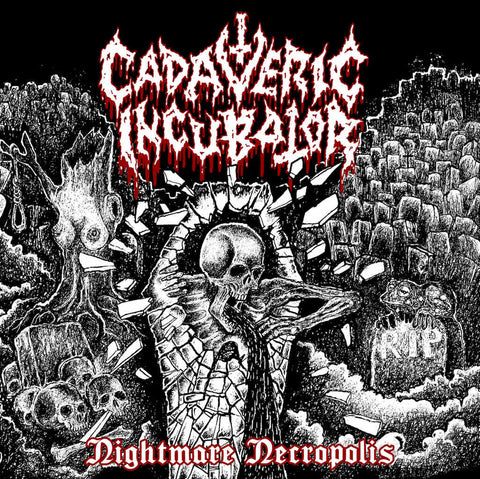 Cadaveric Incubator- Nightmare Necropolis CD on Hells Headbangers