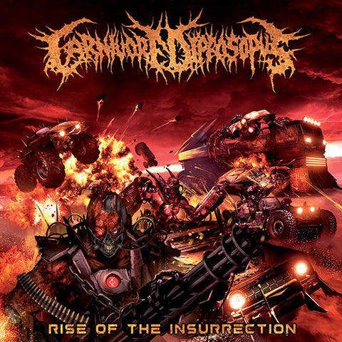 Carnivore Diprosopus- Rise Of The Insurrection CD on Comatose Music