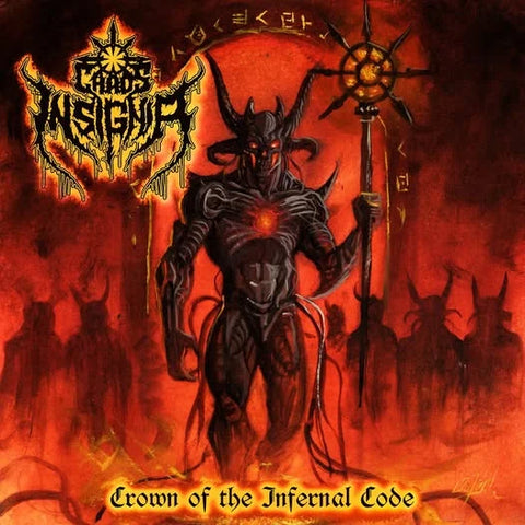 Chaos Insignia- Crown Of The Infernal Code CD on Cavernous Rec.