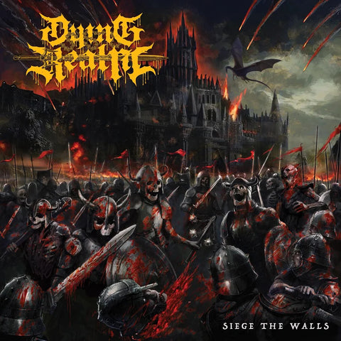 Dying Realm- Siege The Walls CD on Cavernous Rec.