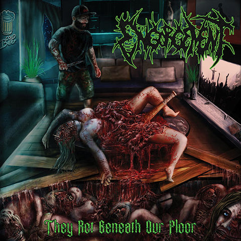 Engorgement- They Rot Beneath Our Floor CD on Comatose Music