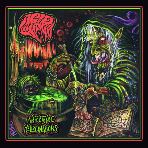 Acid Witch- Witchtanic Hellucinations CD on Hells Headbangers