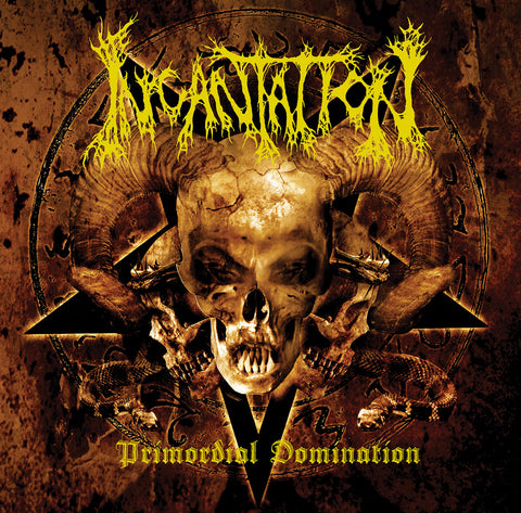 Incantation- Primordial Domination CD on Hells Headbangers