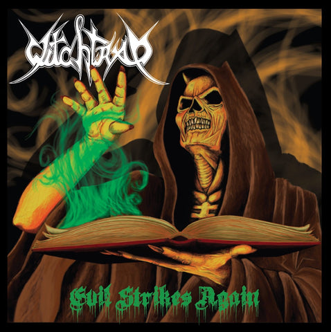 Witchtrap- Evil Strikes Again CD on Hells Headbangers
