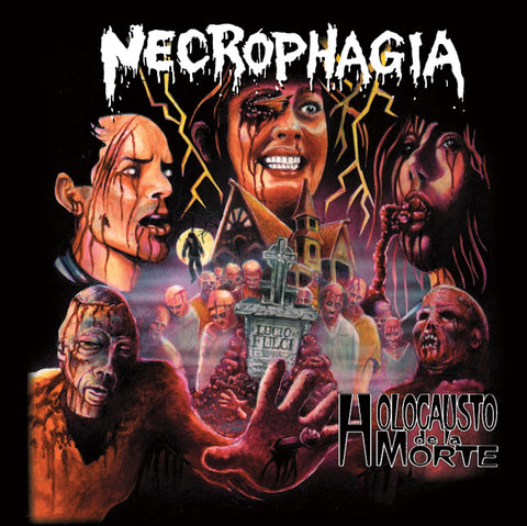 Necrophagia- Holocausto De La Morte DIGI-BOOK CD on Hells Headbangers