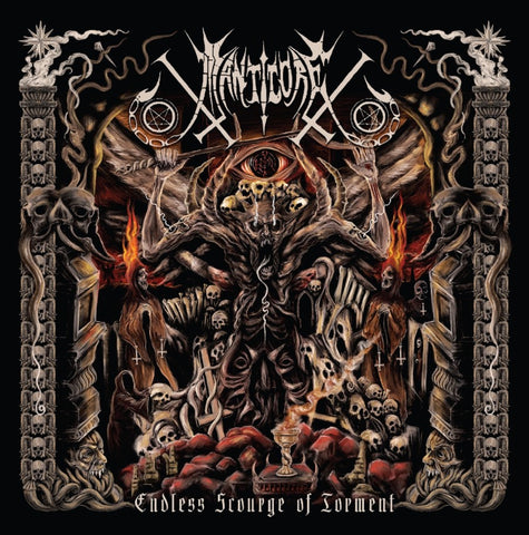 Manticore- Endless Scourge Of Torment CD on Hells Headbangers