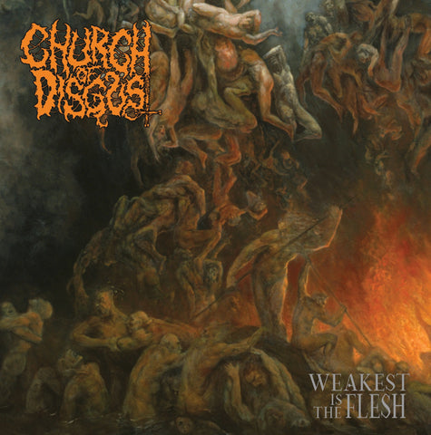 Church Of Disgust- Weakest is The Flesh CD on Hells Headbangers