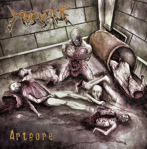 Morgue (France)- Artgore CD on Hells Headbangers