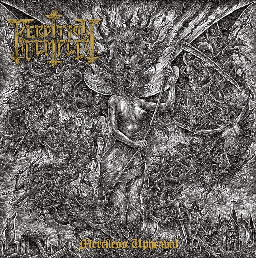 Perdition Temple- Merciless Upheaval CD on Hells Headbangers