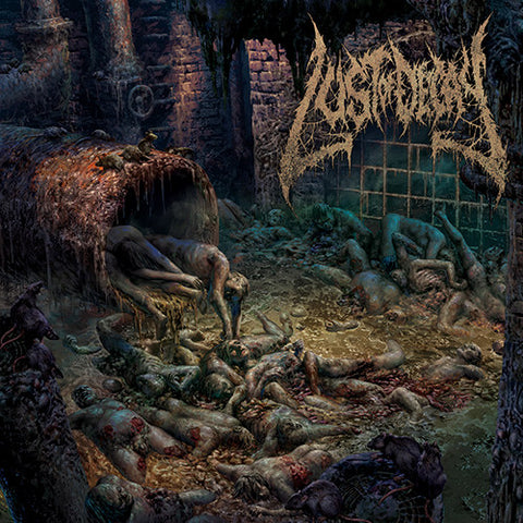 Lust Of Decay- Entombed In Sewage CD on Comatose Music