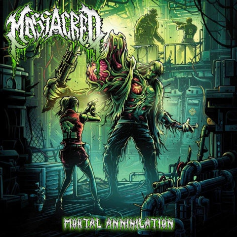 Massacred- Mortal Annihilation CD on Rotten Roll Rex