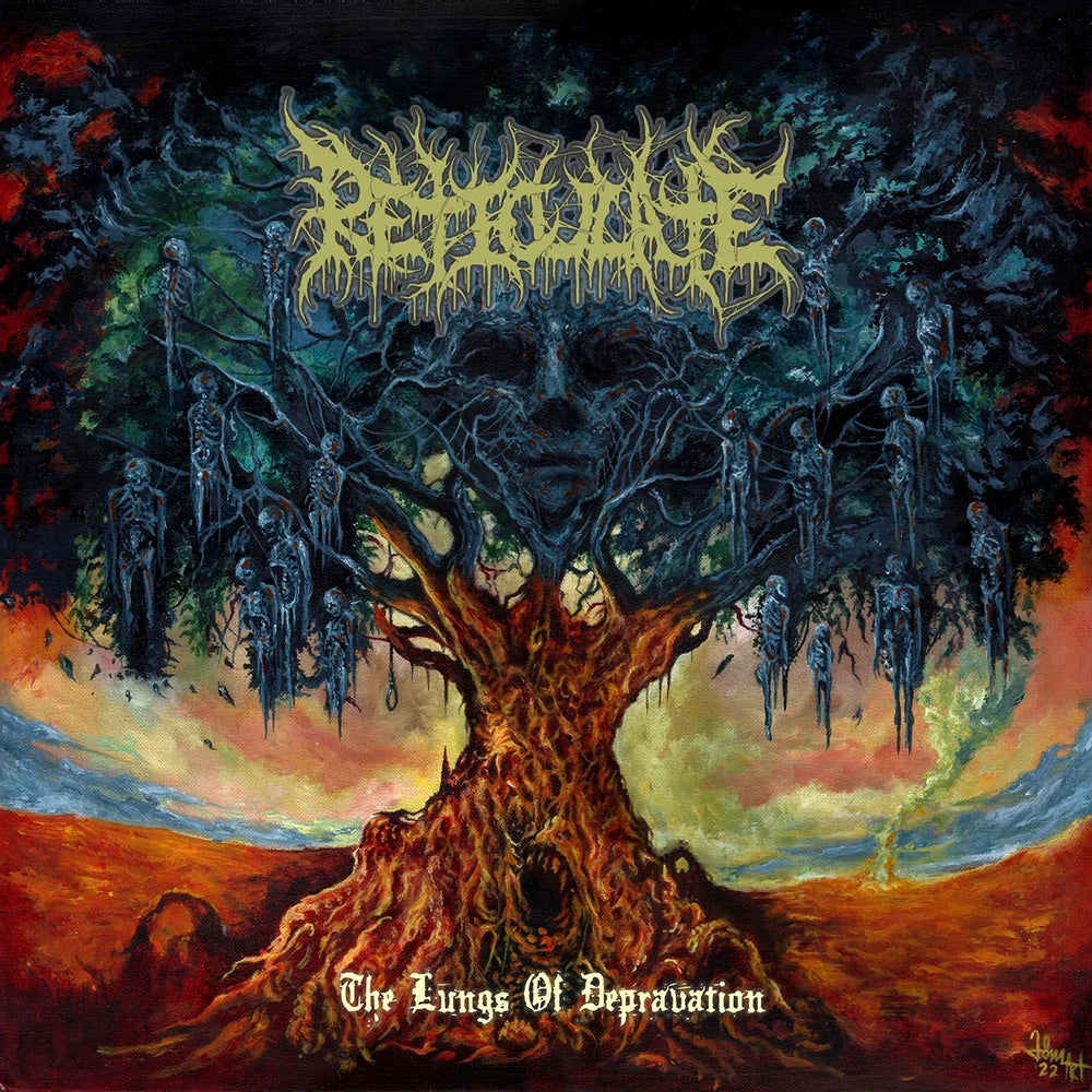 Reticulate- The Lungs Of Depravation CD on Coyote Rec.