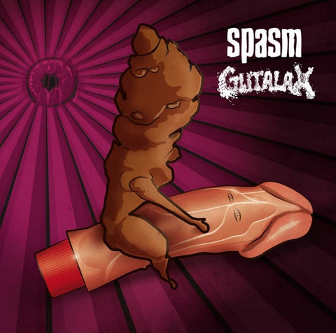 Gutalax / Spasm- The An*l Heros Split CD on Rotten Roll Rex