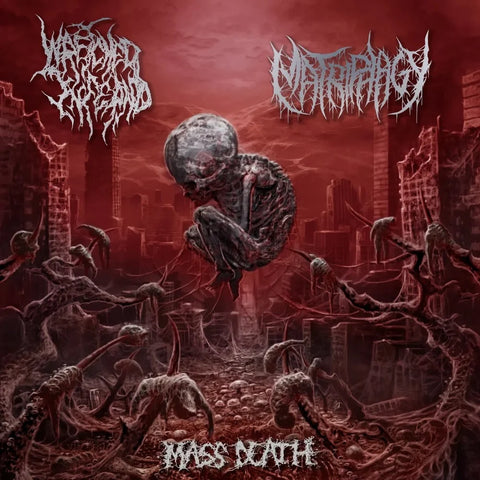 Matriphagy / Wretched Inferno- Mass Death Split CD on Cavernous Rec.