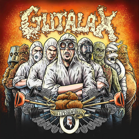 Gutalax- Shitpendables CD on Rotten Roll Rex