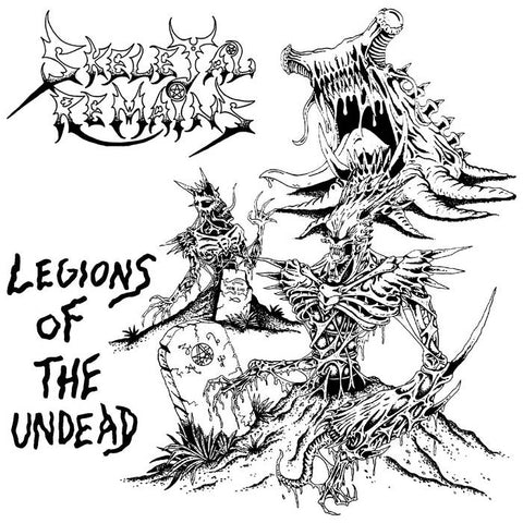 Skeletal Remains- Legions Of The Undead CD on Doomed To Obscurity Rec.