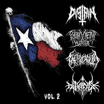Astyanax / Distain / Basement Burial / Tachycardia- Split CD on Burning Dogma Rec.