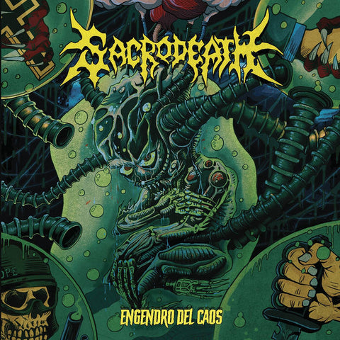 Sacrodeath- Engendro Del Caos CD on More H*te Prod.