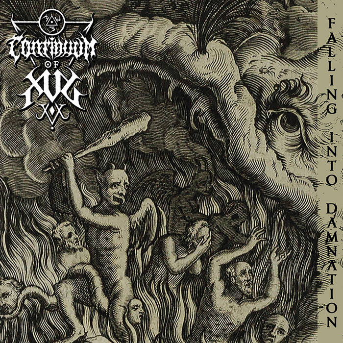 Continuum Of Xul- Falling Into Damnation CD on Lavadome Prod.