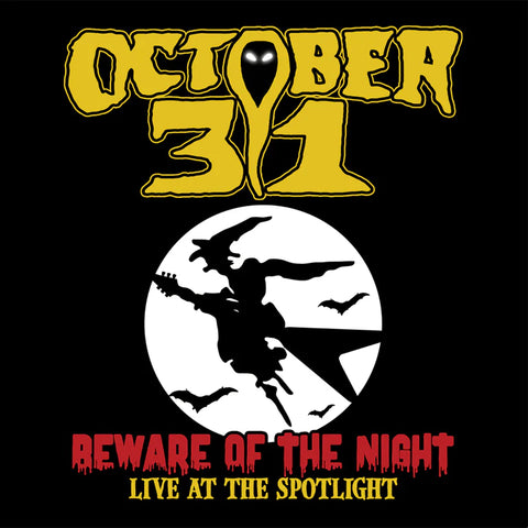 October 31- Beware Of The Night CD on Nameless Grave Rec.