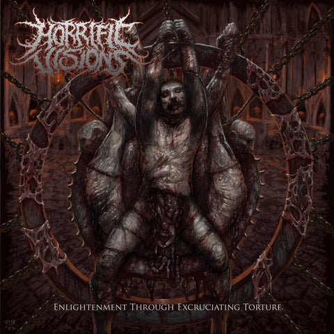 Horrific Visions- Enlightenment Through Excruciating Torture CD on Brutal Mind