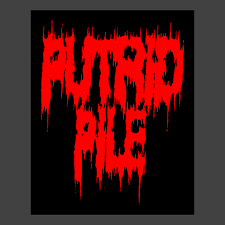 Putrid Pile- Red Logo Patch