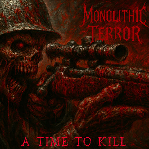 MONOLITHIC TERROR- A Time To Kill CD on Sevared Rec.
