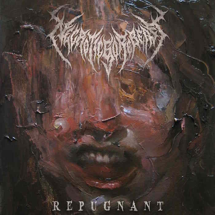 Necroticgorebeast- Repugnant CD on Comatose Music