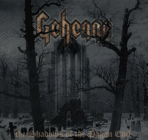 Gehenna- The Shadows Of The Pagan Evil CD on Dark Omens Prod.