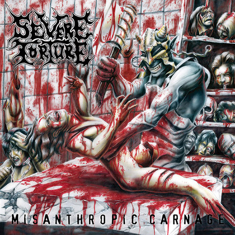 Severe Torture- Misanthropic Carnage CD on Base Records