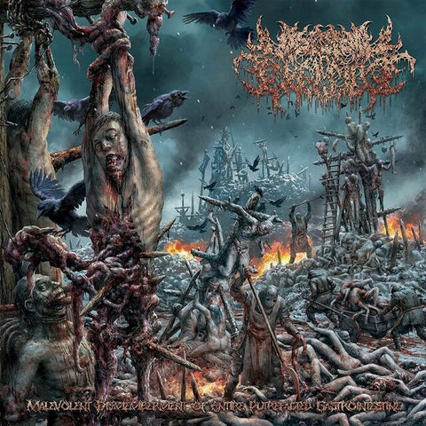 Visceral Explosion- Malevolent Dismemberment of Entire Putrefacted Gastrointestine CD on Brutal Mind