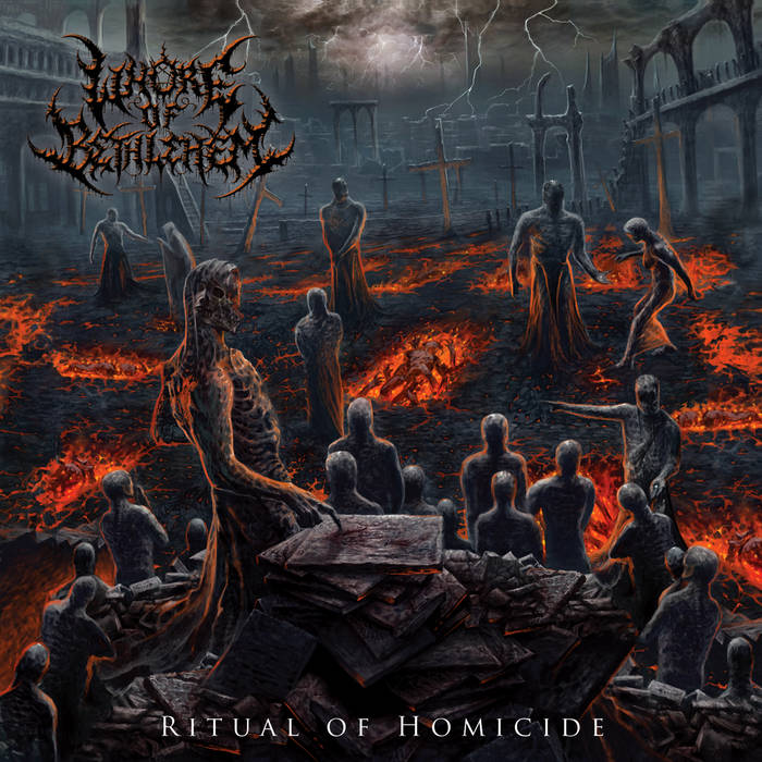 Whore Of Bethlehem- Ritual Of Homicide CD on Comatose Music
