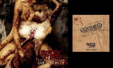 Necrotic Flesh- Gore Gourmet CD on MDD Records