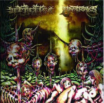 ANTRAKS / SEPTICEMIA- Split CD on SEVARED REC.