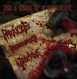 Parricide / Incarnated / Reexamine- Brutal Split CD on Obliterat