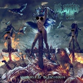 666 Shades Of Shit- Whoracle Of Blasfemales CD on Rotten Roll Rex
