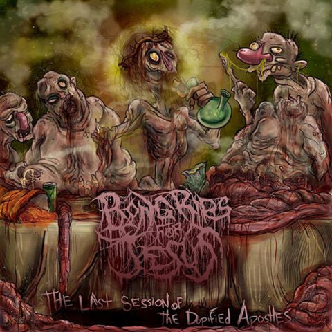 BONG RIPS FOR JESUS- The Last Session Of The Dopified Apostles CD on Morbid Generation