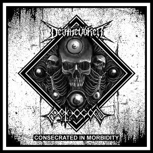 Pathogen / Deathevoker- Consecrated In Morbidity Split CD on Old Temple Rec.