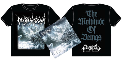 DEADLYSTRAIN- The Moltutude CD/T-SHIRT PACKAGE LARGE