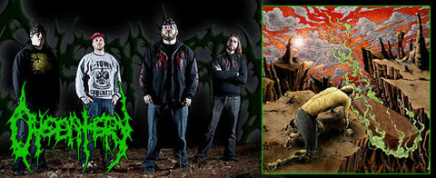 Dysentery- Internal Devastation CD on Comatose Music