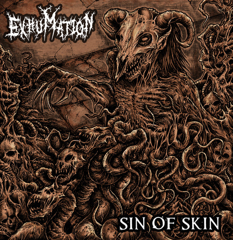 EXHUMATION- Sin Of Skin CD on Sevared Rec. OUT NOW!!!